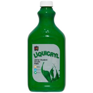 Educational Colours Liquicryl Paint 2L Brilliant Green