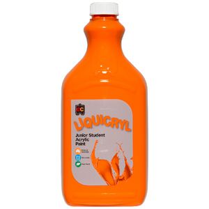 Educational Colours Liquicryl Paint 2L Orange
