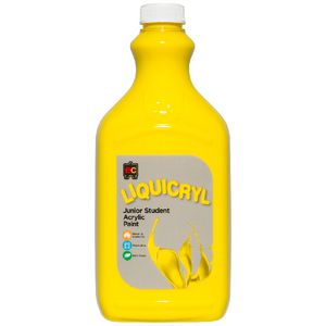 Educational Colours Liquicryl Paint 2L Brilliant Yellow