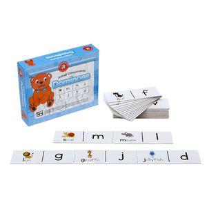 Learning Can Be Fun Initial Consonants Dominoes