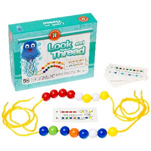 Learning Can Be Fun Threading Beads