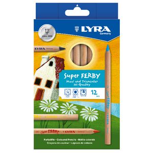 Lyra Super Ferby Nature Pencils 12 Pack