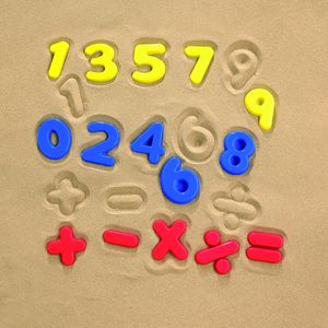 Learning Can Be Fun Sandplay Moulded Numbers and Operations