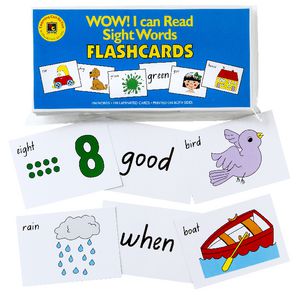 Learning Can Be Fun Sight Words Flash Cards