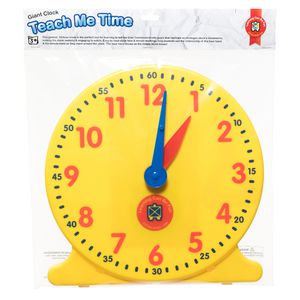 Learning Can Be Fun Teach Time Teacher Clock