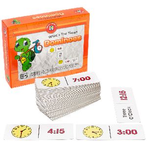 Learning Can Be Fun Time Dominoes