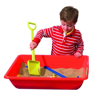 Learning Can Be Fun Sand and Water Play Tray Blue