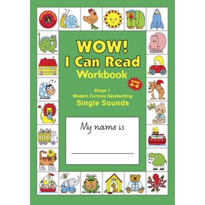 EC I Can Read Handwriting and Reading Stage 1 Workbook