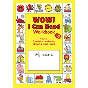 EC I Can Read Handwriting and Reading Stage 2 Workbook