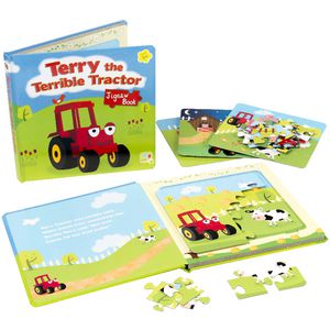 Meadow Kids Terry The Terrible Tractor Jigsaw Book