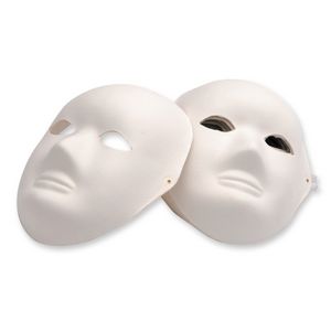 Educational Colours Papier Mache Mask 24 Pack