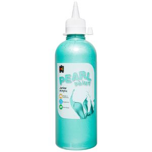 Educational Colours Pearl Paint 500mL Green