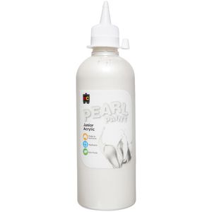 Educational Colours Pearl Paint 500mL White