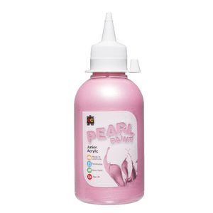 Educational Colours Pearl Paint 250mL Pink