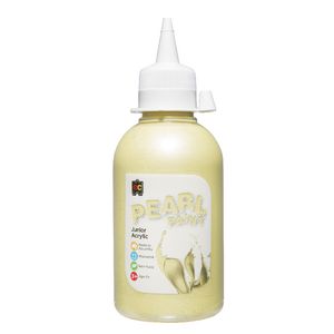 Educational Colours Pearl Paint 250mL Yellow
