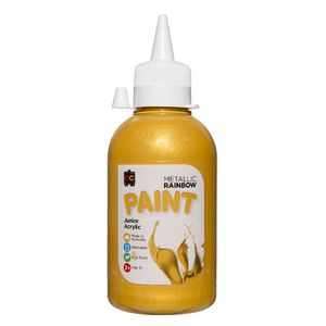 Educational Colours Acrylic Paint 250mL Metallic Gold