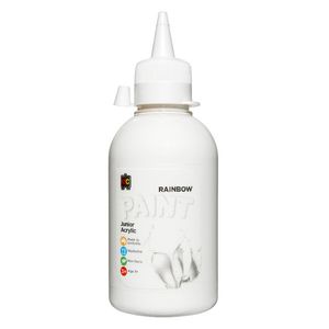 Educational Colours Acrylic Paint 250mL White
