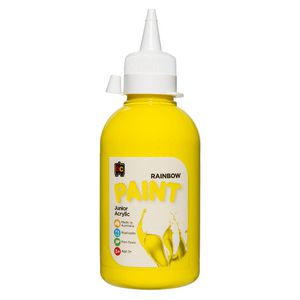 Educational Colours Acrylic Paint 250mL Yellow