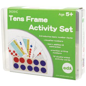 EDX Education Ten Frames Activity Set