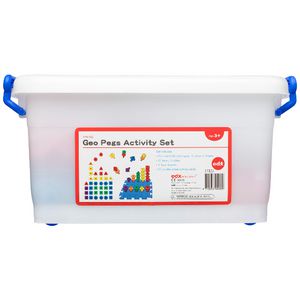 EDX Education Geo Pegboard Activity Set