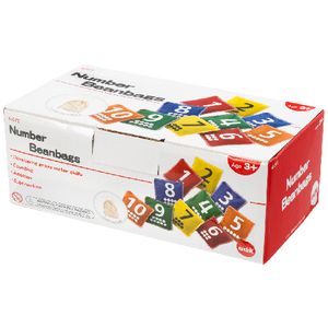 EDX Education 1-10 Number Bean Bags