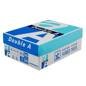 Double A 80gsm A3 Copy Paper 3 Ream Carton