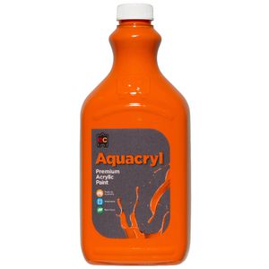 Educational Colours Aquacryl Paint 2L Orange