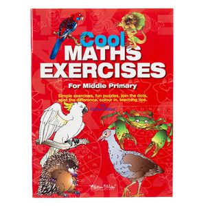 Educational Colours Cool Maths Exercises Book Middle Primary