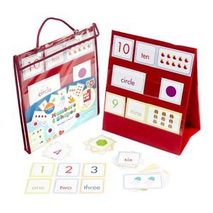 Meadow Kids Numbers and Shapes Pocket Chart
