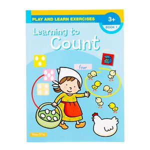 Educational Colours Learning to Count Book 1