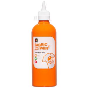 Educational Colours Fabric and Craft Paint 500mL Orange