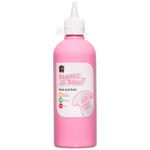 Educational Colours Fabric and Craft Paint 500mL Pink