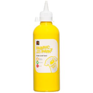 Educational Colours Fabric and Craft Paint 500mL Yellow