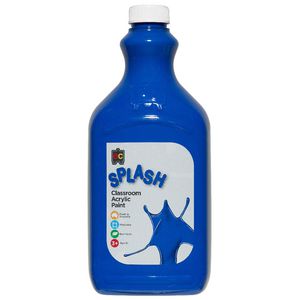 Educational Colours Classroom Splash Paint 2L Jelly Blue
