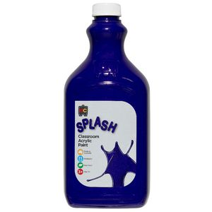 Educational Colours Classroom Splash Paint 2L Purple Blast