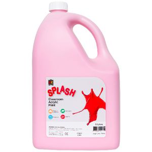 Educational Colours Classroom Splash Paint 5L Cupcake Pink
