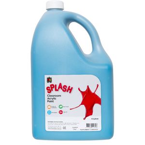Educational Colours Classroom Splash Paint 5L Peppermint