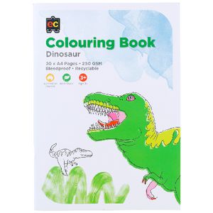 Educational Colours Colouring Book Dinosaurs