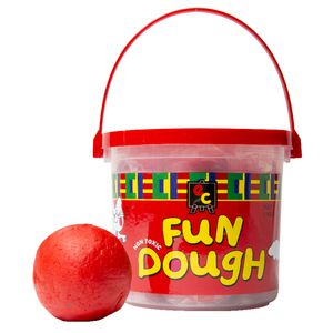 Educational Colours Fun Dough Red 1.2kg