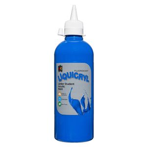 Educational Colours Liquicryl Paint 500mL Blue