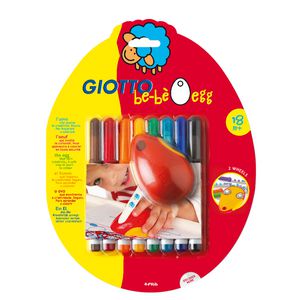Giotto Be-Be Egg with 8 Markers