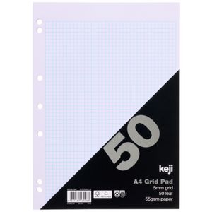 Keji A4 Grid Pad 50 Sheet