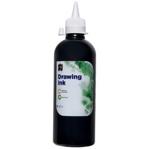 Educational Colours Drawing Ink 500mL Black