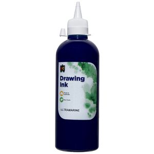 Educational Colours Drawing Ink 500mL Ultramarine