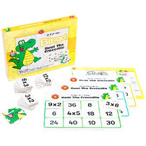 Learning Can Be Fun Multiplication Bingo