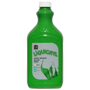 Educational Colours Liquicryl Paint 2L Leaf Green