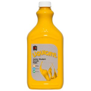 Educational Colours Liquicryl Paint 2L Yellow