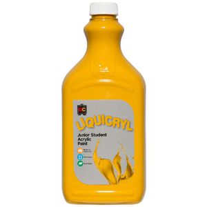 Educational Colours Liquicryl Paint 2L Orange