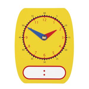 Educational Colours Digital Analogue Dry Erase Clock Dial