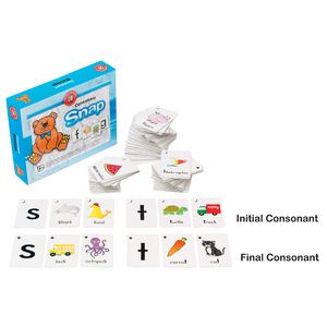 Learning Can Be Fun Consonant Snap Game